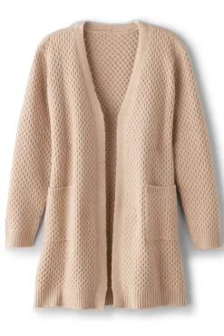 Soft Surroundings Tops|Sweaters & Cardigans|Scarlett Long Cardigan SandMulti