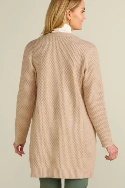 Soft Surroundings Tops|Sweaters & Cardigans|Scarlett Long Cardigan SandMulti
