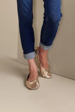 Soft Surroundings Shoes|Schutz Arissa Bow Ballet Flat
