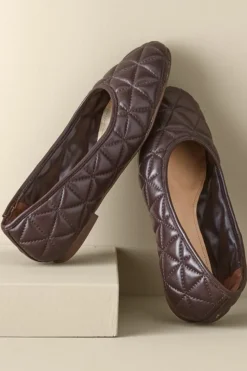 Soft Surroundings Shoes|Schutz Arissa Quilted Ballet Flat