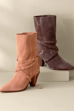 Soft Surroundings Shoes|Schutz Portia Belted Bootie