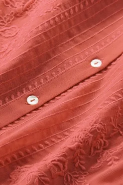 Soft Surroundings Tops|Serafine Embroidered Tunic ApricotBrandy