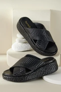 Soft Surroundings Shoes|Seychelles Key West Platform Slide