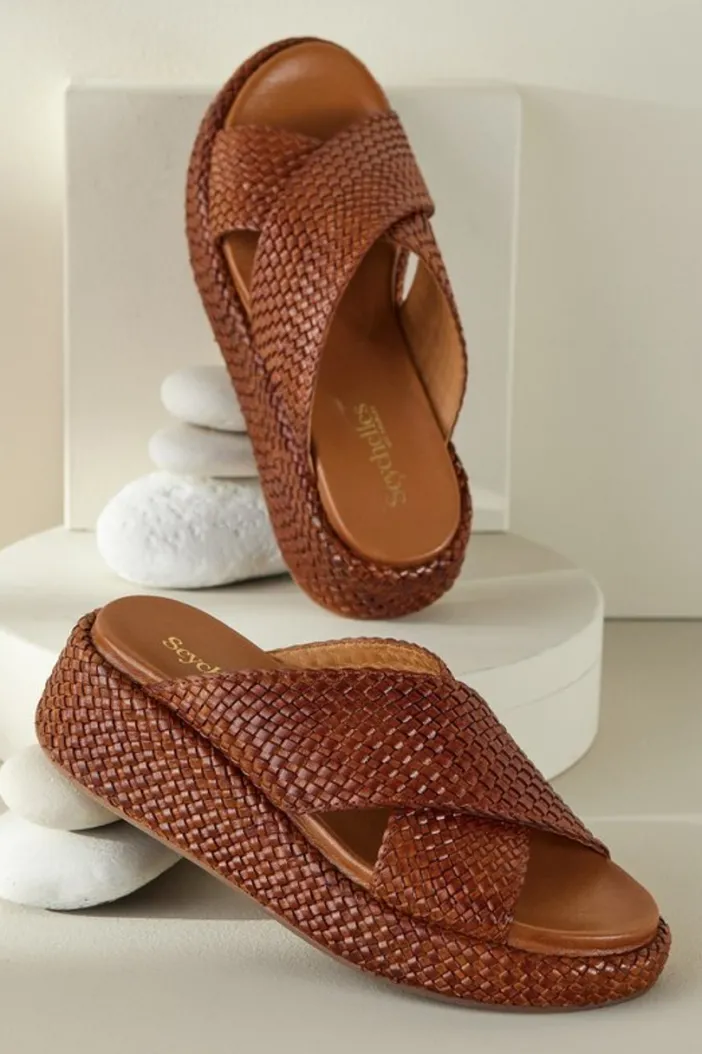 Soft Surroundings Shoes|Seychelles Key West Platform Slide