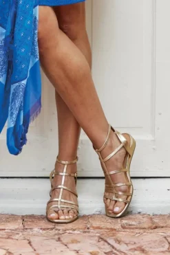 Soft Surroundings Shoes|Seychelles Luxurious Strappy Sandal