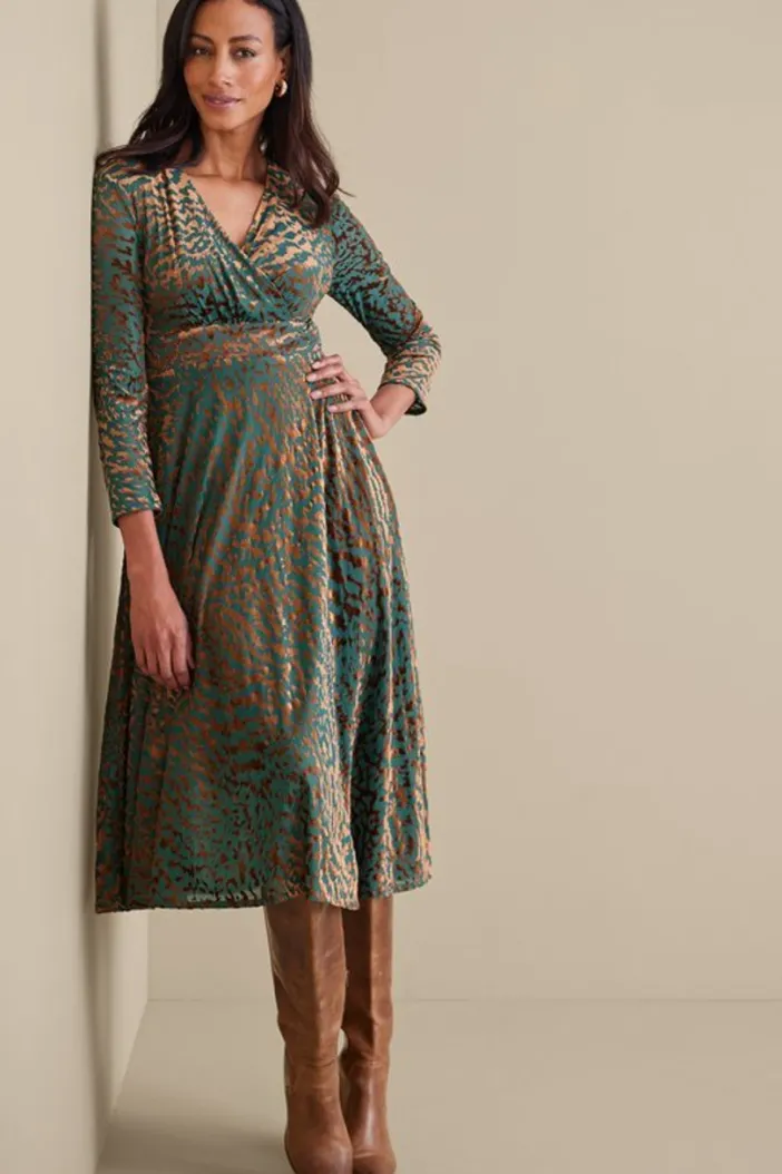 Soft Surroundings Dresses|Shae Dress MultiAnimal