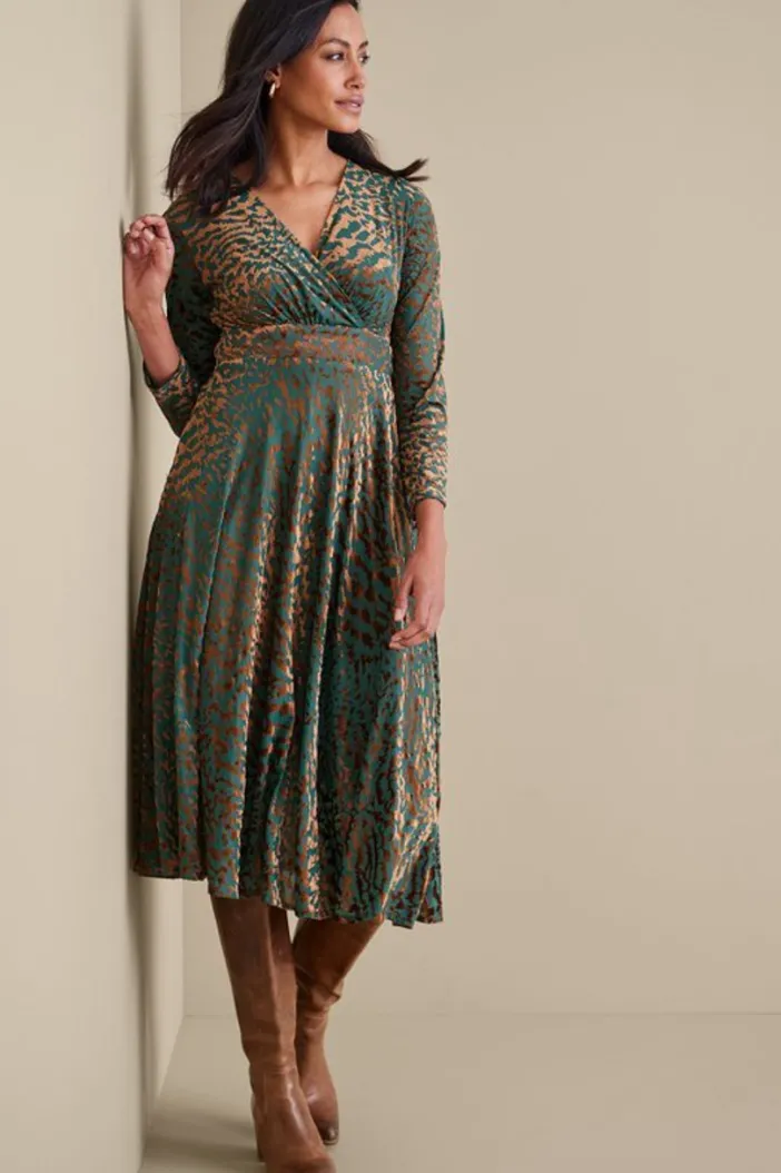 Soft Surroundings Dresses|Shae Dress MultiAnimal