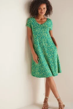 Soft Surroundings Dresses|Short Santiago Gaia Dress