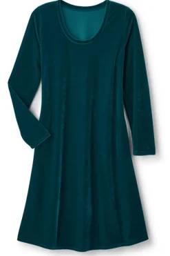 Soft Surroundings Dresses|Short Santiago Velvet Dress