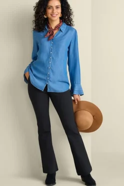Soft Surroundings Pants|Soft Essential Ponte Bootcut Pants