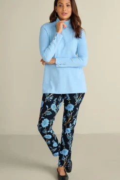 Soft Surroundings Pants|Soft Essential Ponte Slim Leg Pants
