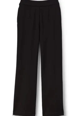 Soft Surroundings Pants|Soft Essential Ponte Wide Leg Pants Black