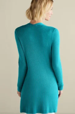 Soft Surroundings Tops|Sweaters & Cardigans|Soft Essential Ribbed Long Cardi
