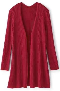 Soft Surroundings Tops|Sweaters & Cardigans|Soft Essential Ribbed Long Cardi