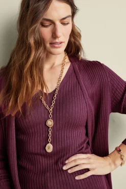 Soft Surroundings Tops|Sweaters & Cardigans|Soft Essential Ribbed Long Cardi