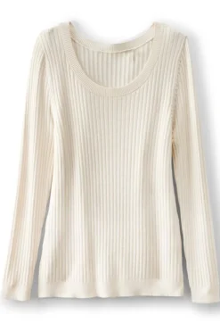 Soft Surroundings Tops|Sweaters & Cardigans|Soft Essential Ribbed Pullover Sweater