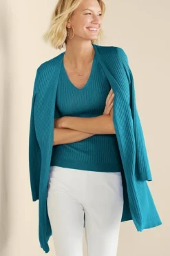 Soft Surroundings Tops|Sweaters & Cardigans|Soft Essential Ribbed Sweater Tank