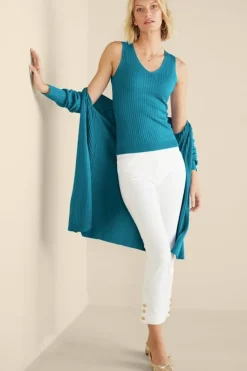 Soft Surroundings Tops|Sweaters & Cardigans|Soft Essential Ribbed Sweater Tank