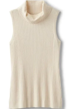 Soft Surroundings Tops|Sweaters & Cardigans|Soft Essential Ribbed Turtleneck Tank