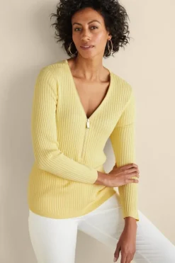 Soft Surroundings Tops|Sweaters & Cardigans|Soft Essential Ribbed Valentina Sweater