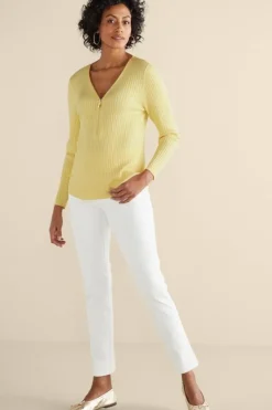 Soft Surroundings Tops|Sweaters & Cardigans|Soft Essential Ribbed Valentina Sweater