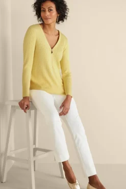 Soft Surroundings Tops|Sweaters & Cardigans|Soft Essential Ribbed Valentina Sweater