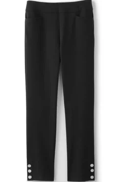 Soft Surroundings Pants|Soft Essential Superla Slim Leg Crop Pants