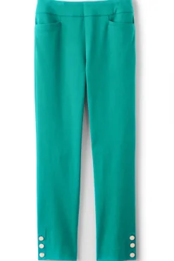 Soft Surroundings Pants|Soft Essential Superla Slim Leg Crop Pants