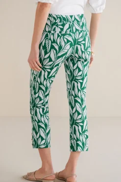 Soft Surroundings Pants|Soft Essential Superla Slim Leg Crop Pants