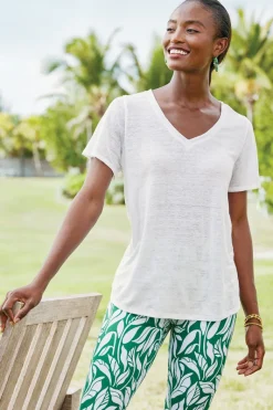 Soft Surroundings Pants|Soft Essential Superla Slim Leg Crop Pants