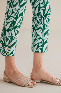 Soft Surroundings Pants|Soft Essential Superla Slim Leg Crop Pants