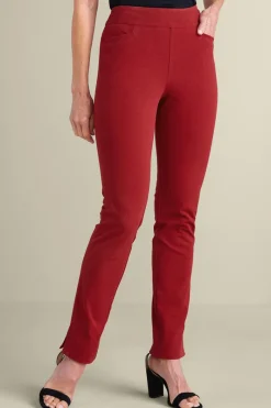 Soft Surroundings Pants|Soft Essential Superla Slim Leg Pants