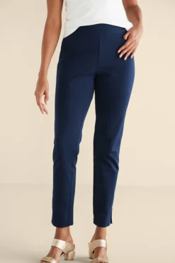 Soft Surroundings Pants|Soft Essential Superla Slim Leg Pants