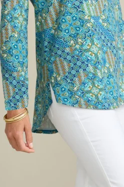 Soft Surroundings Tops|Soft Essential Supima Isabel Long Sleeve Tunic