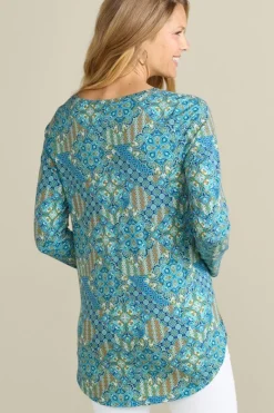 Soft Surroundings Tops|Soft Essential Supima Isabel Long Sleeve Tunic