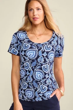 Soft Surroundings Tops|Soft Essential Supima Short Sleeve Tee