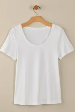 Soft Surroundings Tops|Soft Essential Supima Short Sleeve Tee