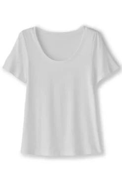 Soft Surroundings Tops|Soft Essential Supima Short Sleeve Tee