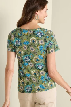 Soft Surroundings Tops|Soft Essential Supima Short Sleeve Tee
