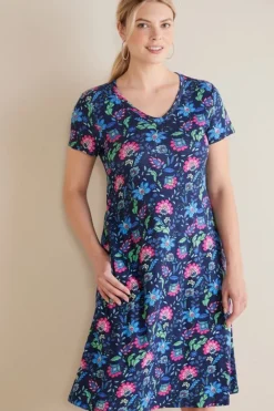 Soft Surroundings Dresses|Soft Essential Supima T-Shirt Dress