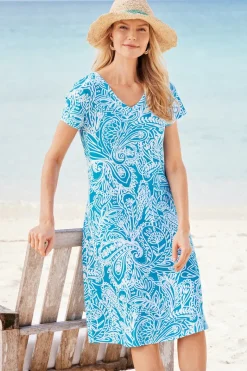 Soft Surroundings Dresses|Soft Essential Supima T-Shirt Dress