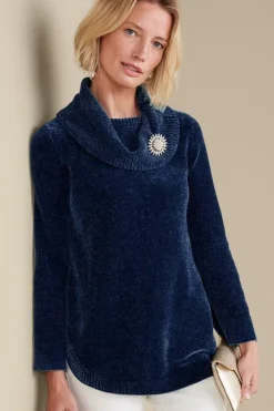 Soft Surroundings Tops|Sweaters & Cardigans|Soft Winds Chenille Tunic Sweater