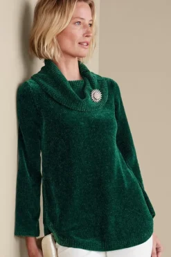 Soft Surroundings Tops|Sweaters & Cardigans|Soft Winds Chenille Tunic Sweater
