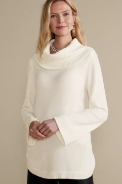 Soft Surroundings Tops|Sweaters & Cardigans|Soft Winds Chenille Tunic Sweater