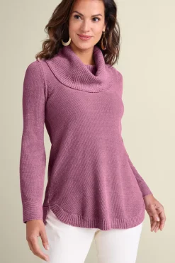 Soft Surroundings Tops|Sweaters & Cardigans|Soft Winds Chenille Tunic Sweater