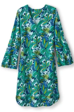 Soft Surroundings Dresses|Soleil Linen Blend Dress
