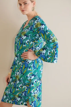 Soft Surroundings Dresses|Soleil Linen Blend Dress