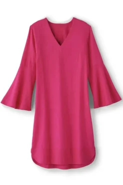Soft Surroundings Dresses|Soleil Linen Blend Dress