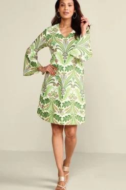 Soft Surroundings Dresses|Soleil Linen Blend Dress