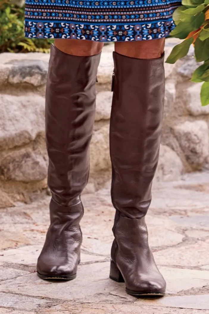 Soft Surroundings Shoes|Spring Step Rider Tall Boot